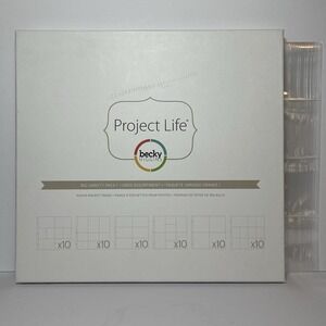 Project Life Becky Higgins Big Variety Pack New 60 Photo Pocket Pages +10 12x12"